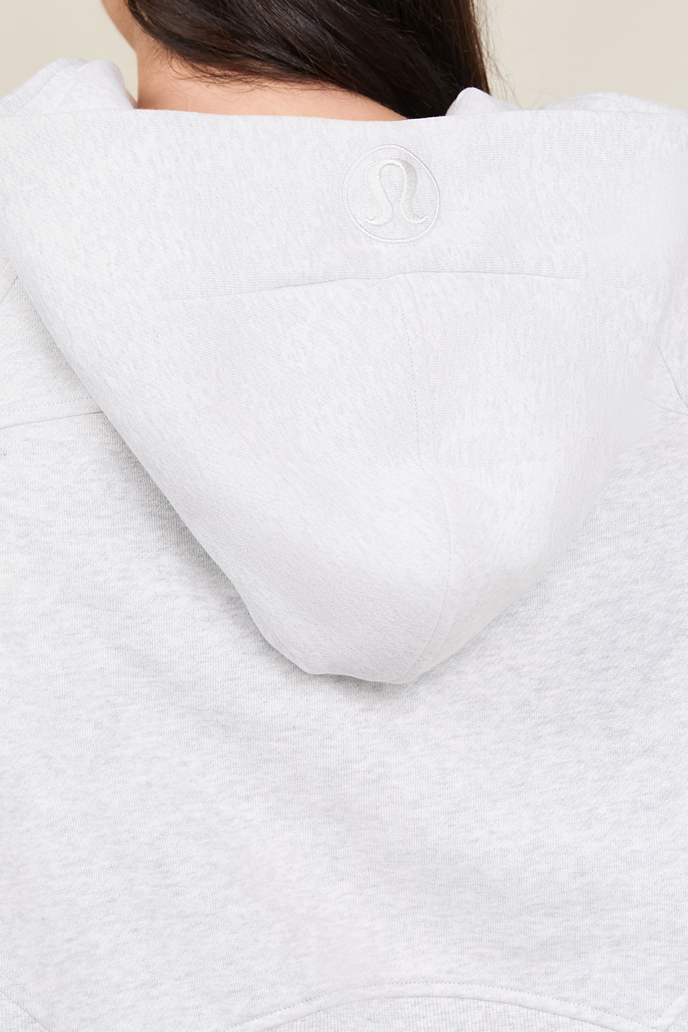 תמונת תקריב דוגמן של Scuba Oversized Full Zip LULULEMON