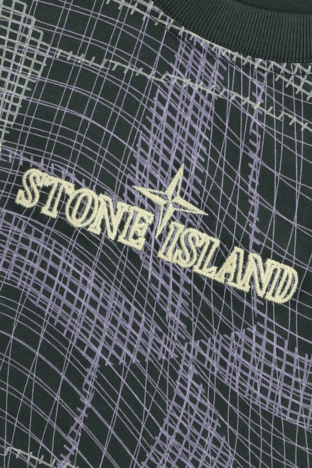 תמונה אחורית של חולצת טי- גילאי 6-8 STONE ISLAND KIDS