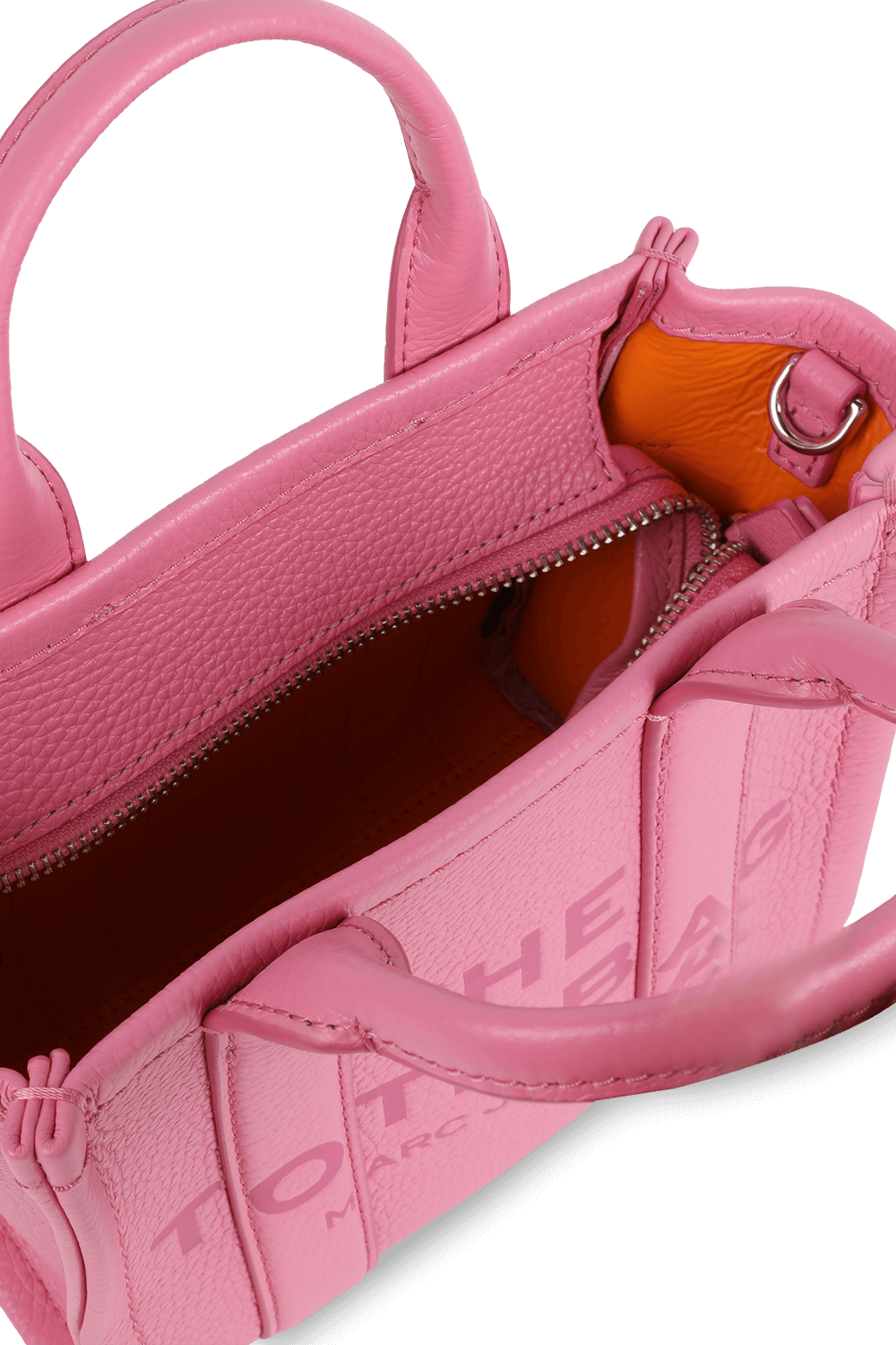 תמונת פנים של תיק נשיאה מעור בגודל מיני MARC JACOBS