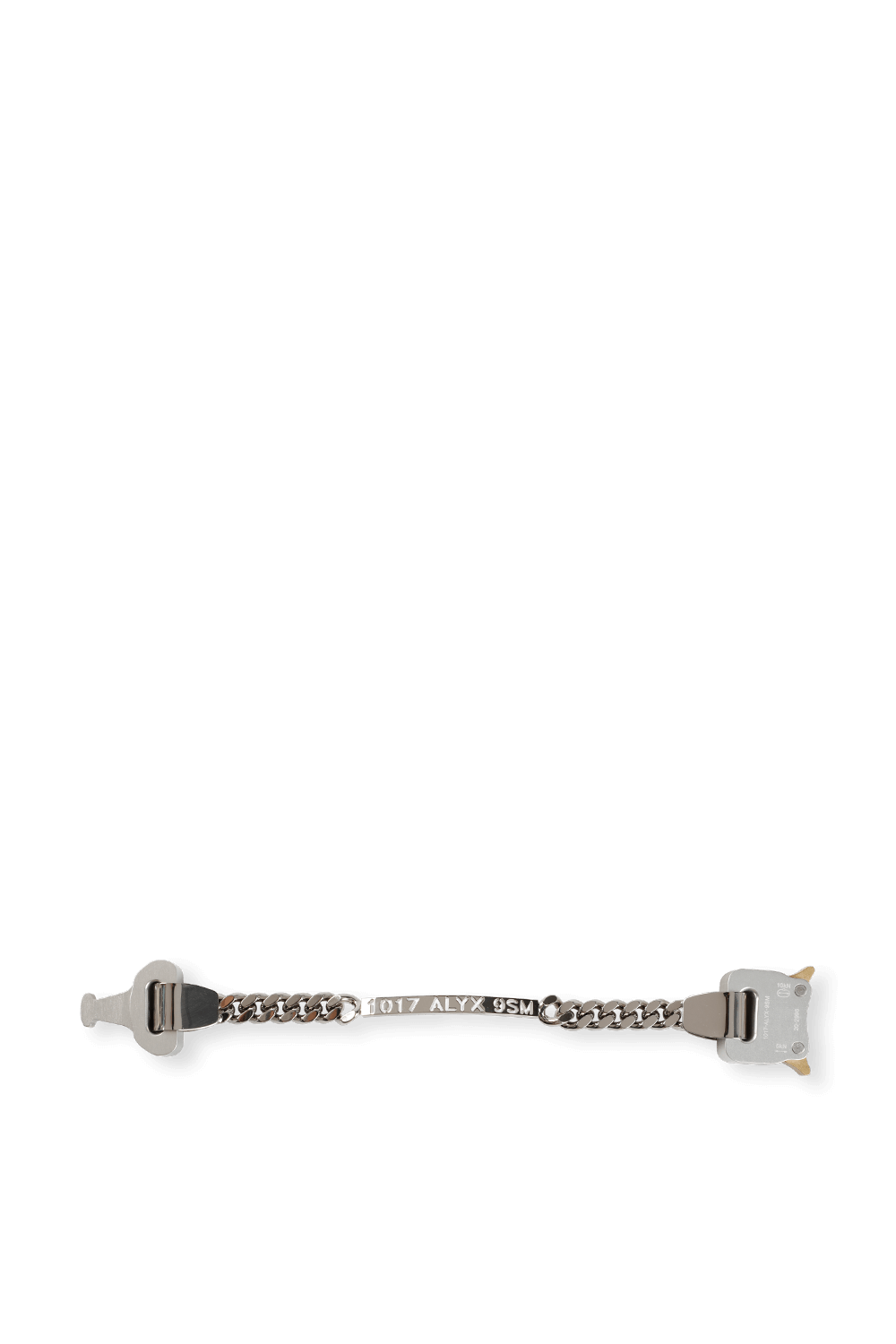 תמונה אחורית של Buckle Bracelet in Silver