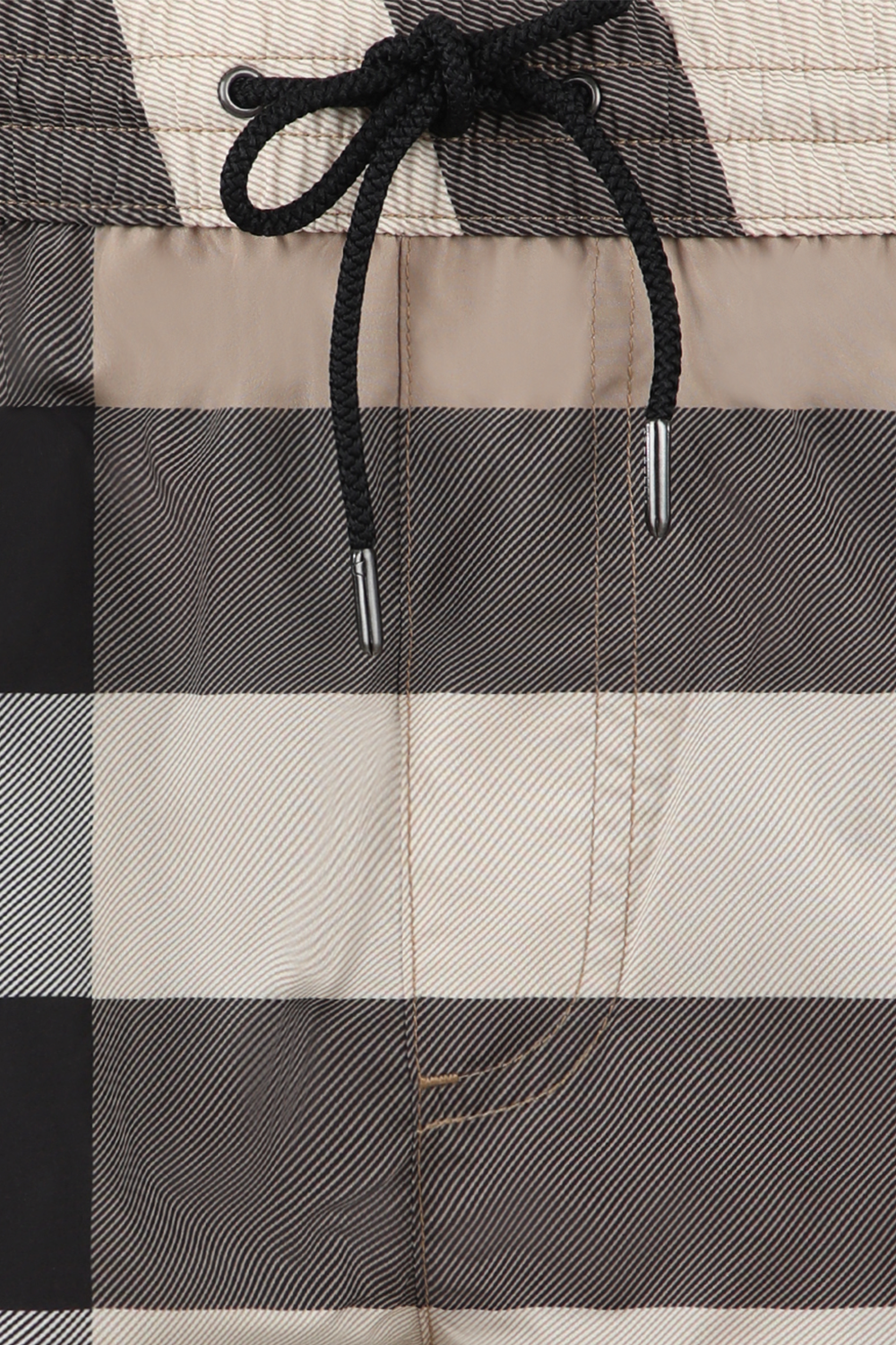 תמונה אחורית של מכנסי בגד ים BURBERRY