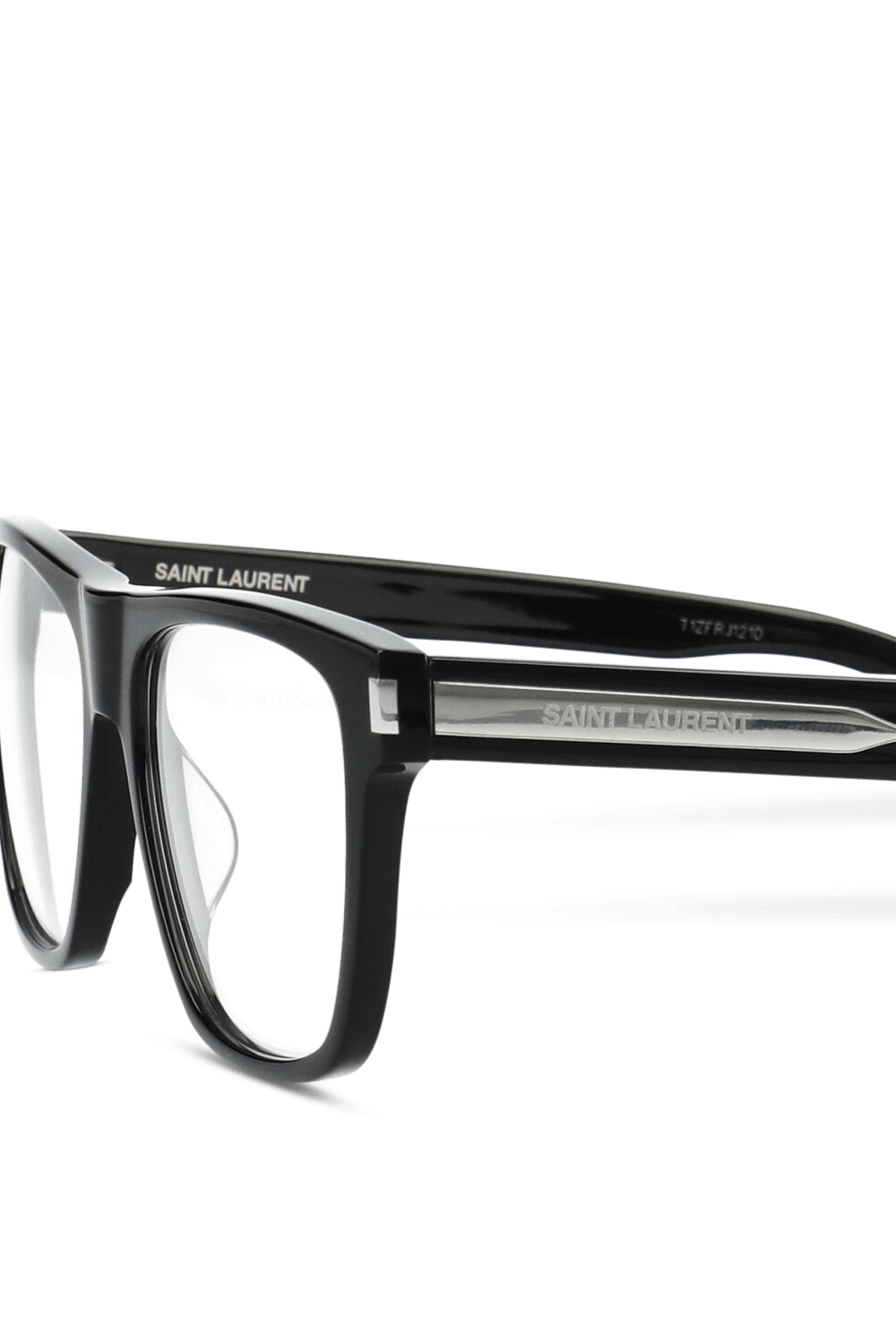 תמונת תקריב של משקפיים אופטיים SAINT LAURENT