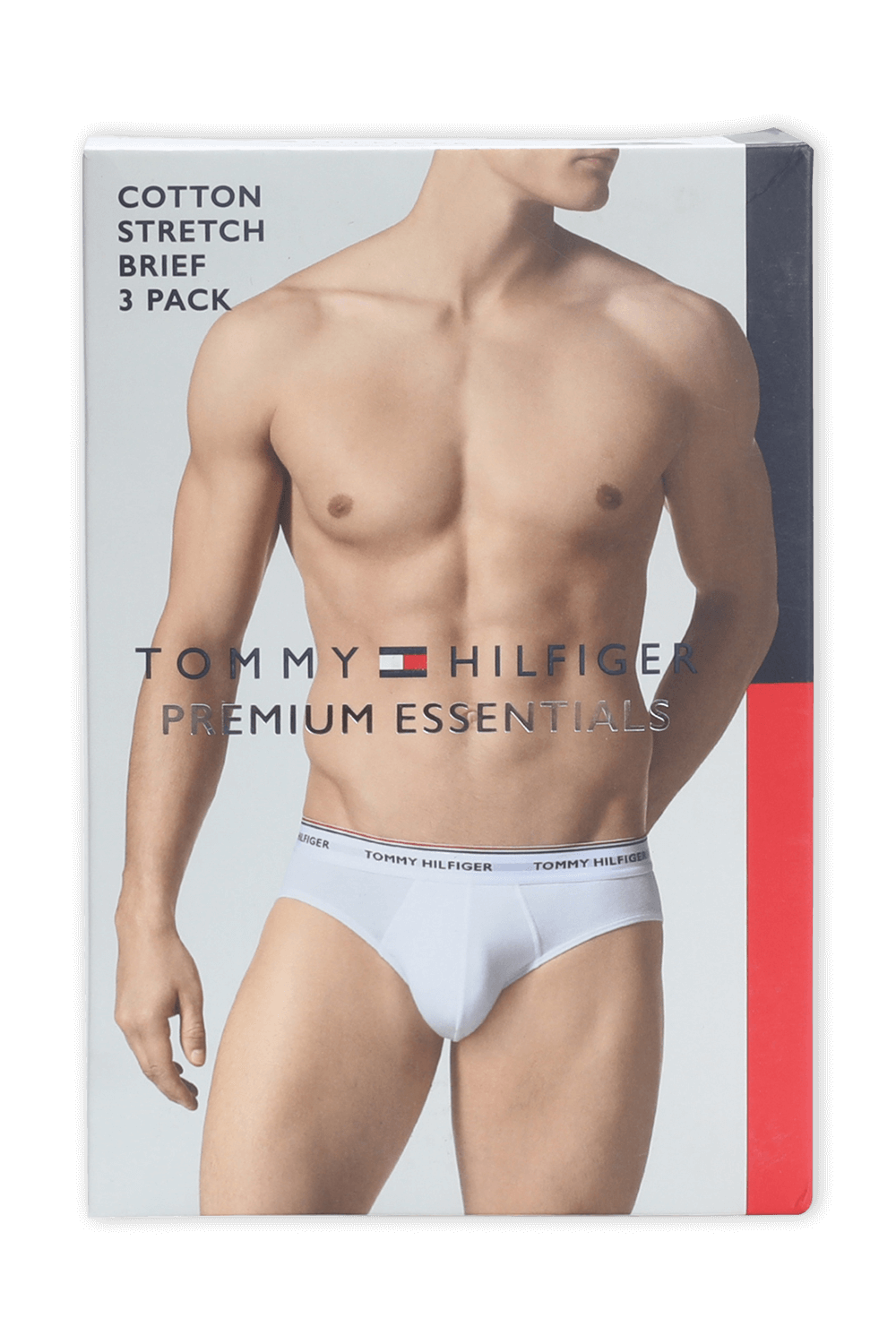 Triple pack briefs in stretch cotton