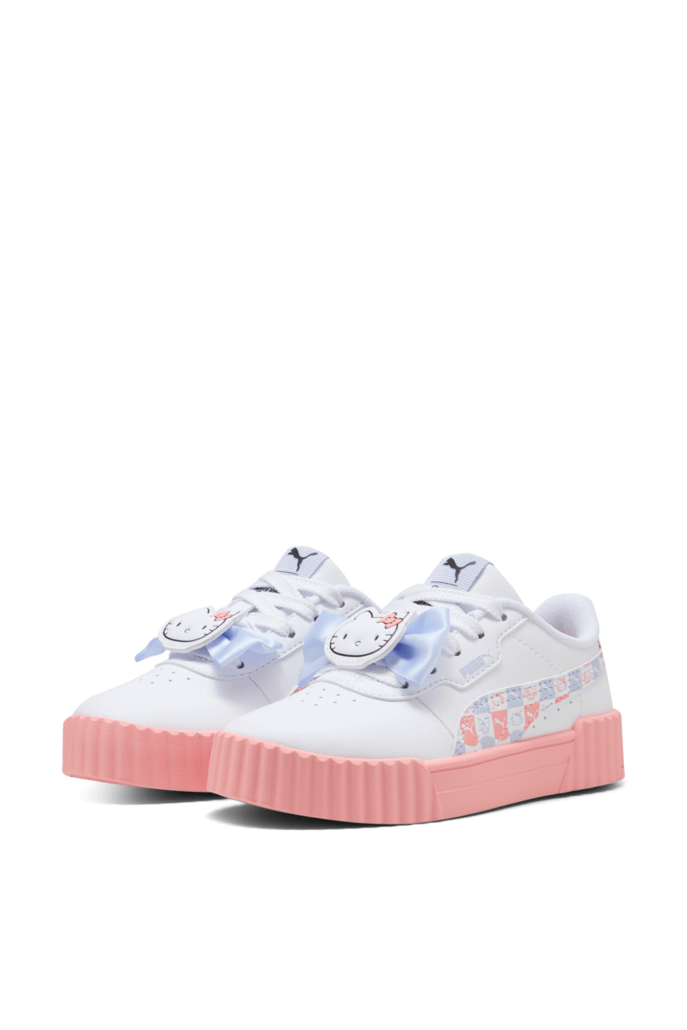 פומה X הלו קיטי נעלי סניקרס קארינה PUMA KIDS