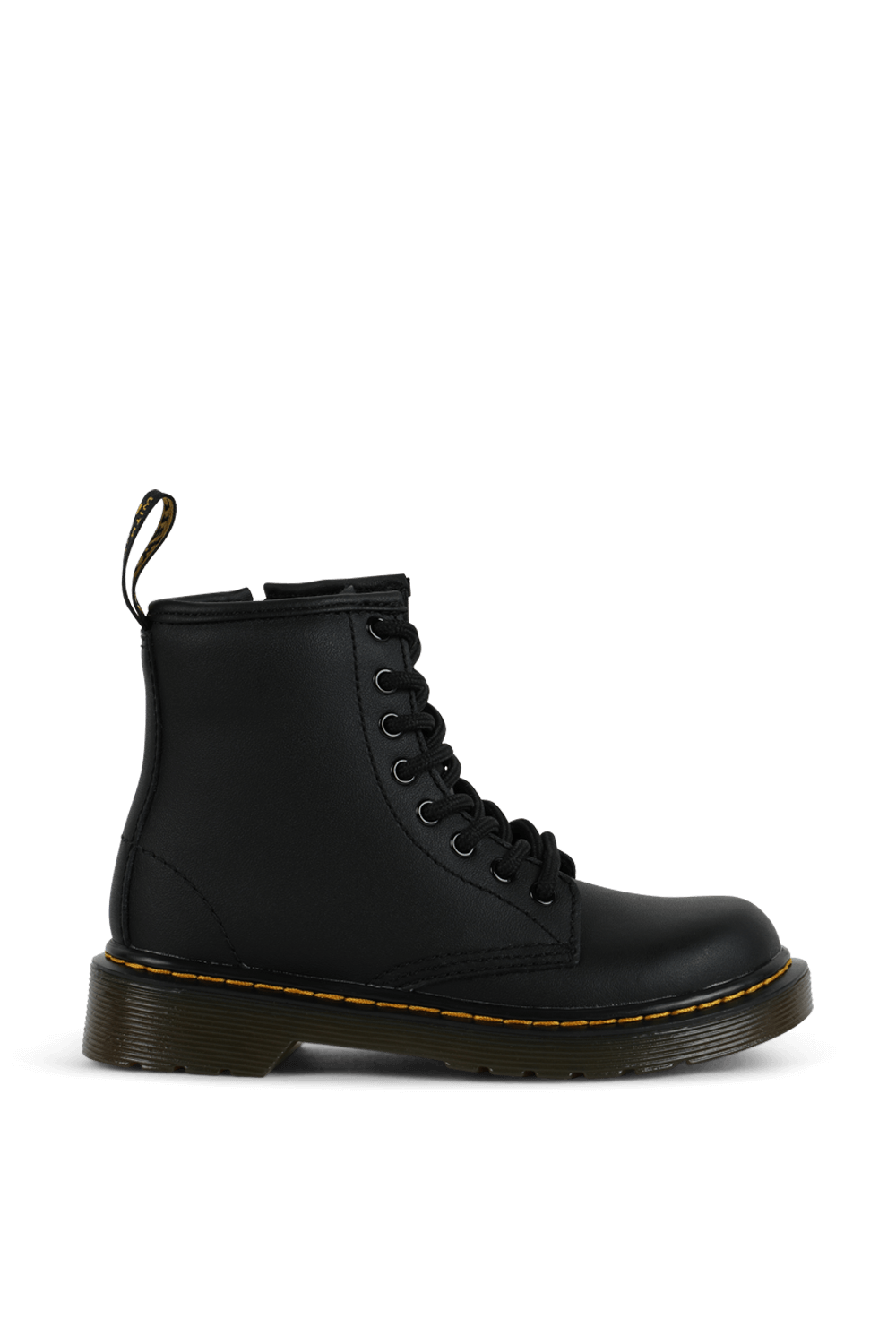 תמונה קידמית של מגפי עור דלנאיי - מידות 27-36 DR.MARTENS