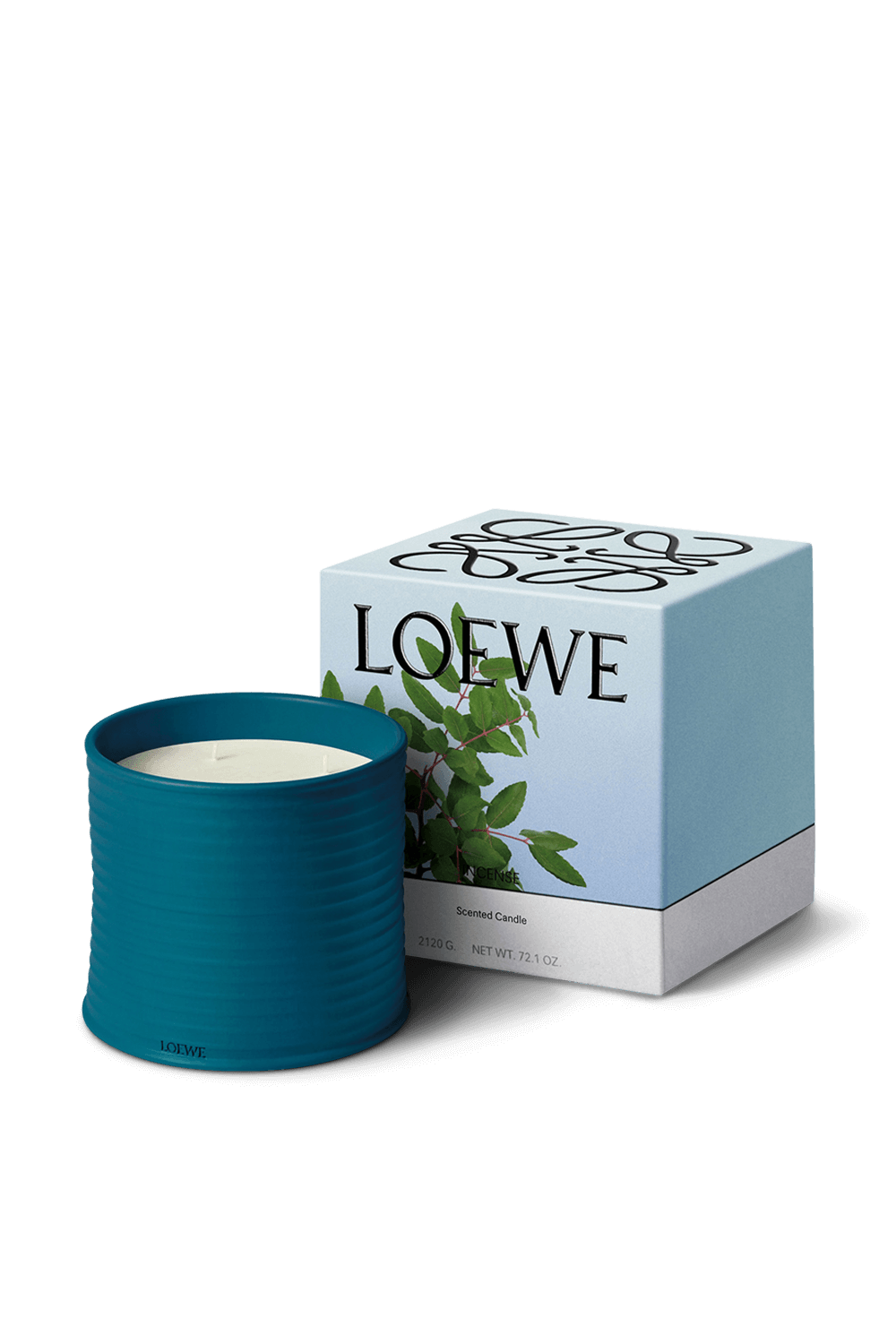 תמונה אחורית של Incense Large Scented Candle 2120 gr LOEWE PERFUMES