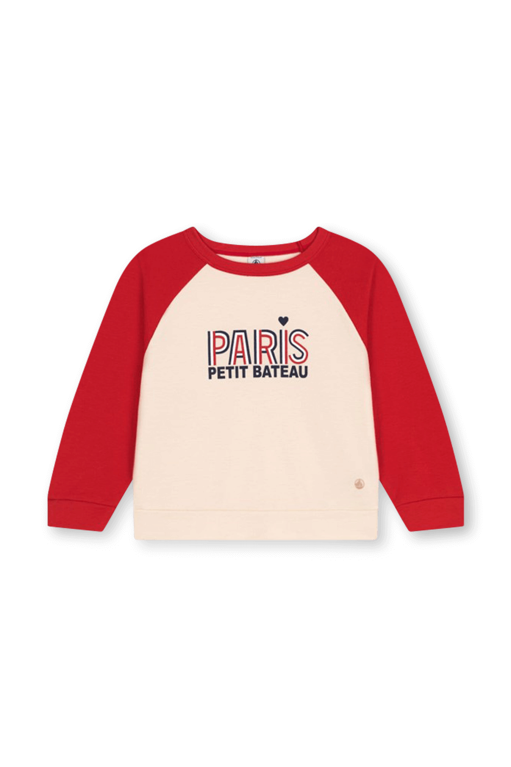 תמונה קידמית של סווטשירט פריז - גילאי 3-5 שנים PETIT BATEAU