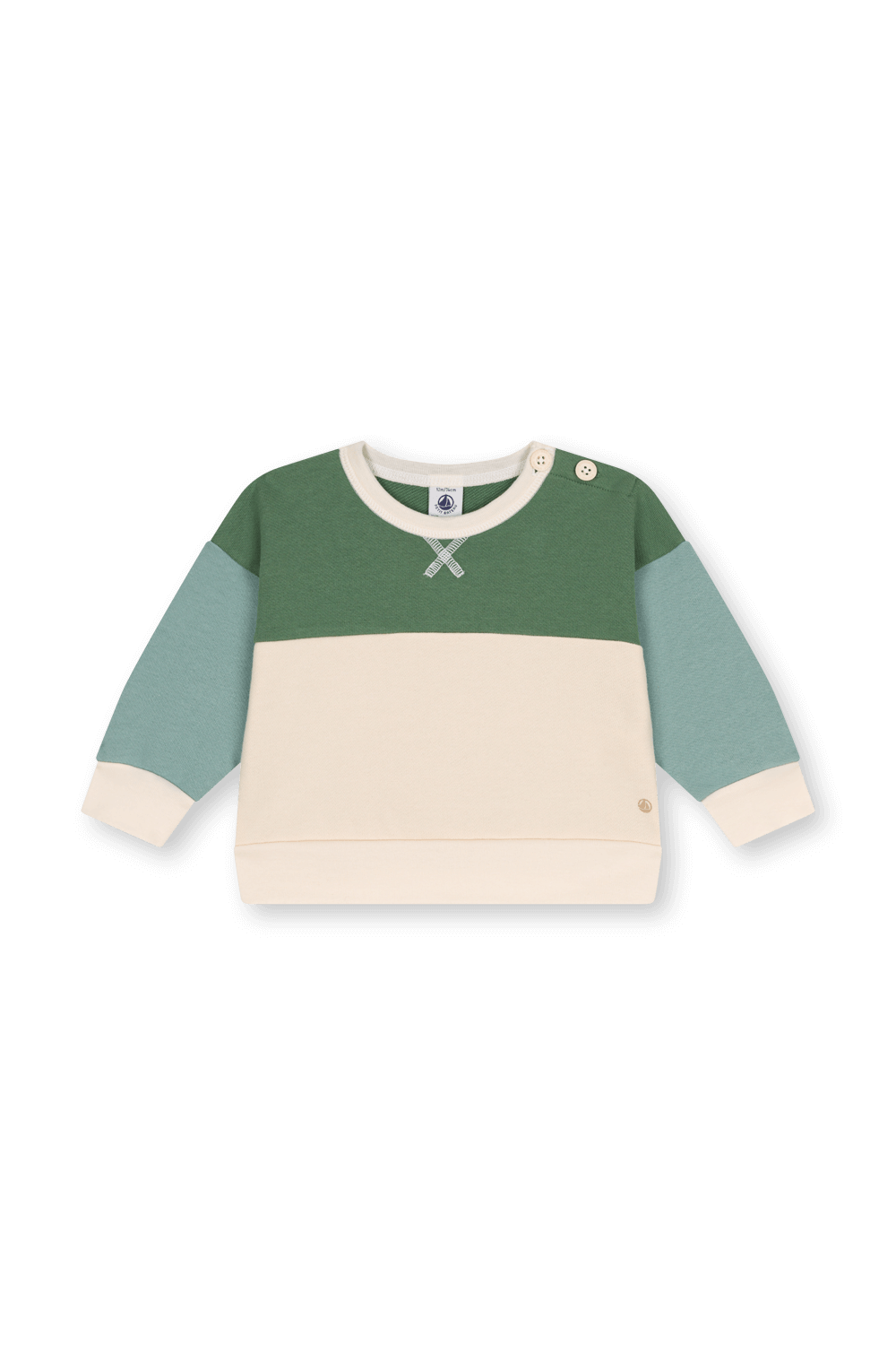 תמונה קידמית של סווטשירט - גילאי 18-36 חודשים PETIT BATEAU