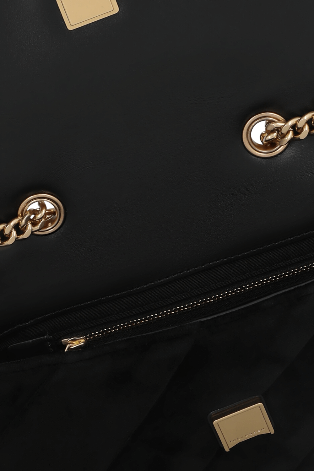 תמונת פנים של תיק קירה קטיפה סמול TORY BURCH