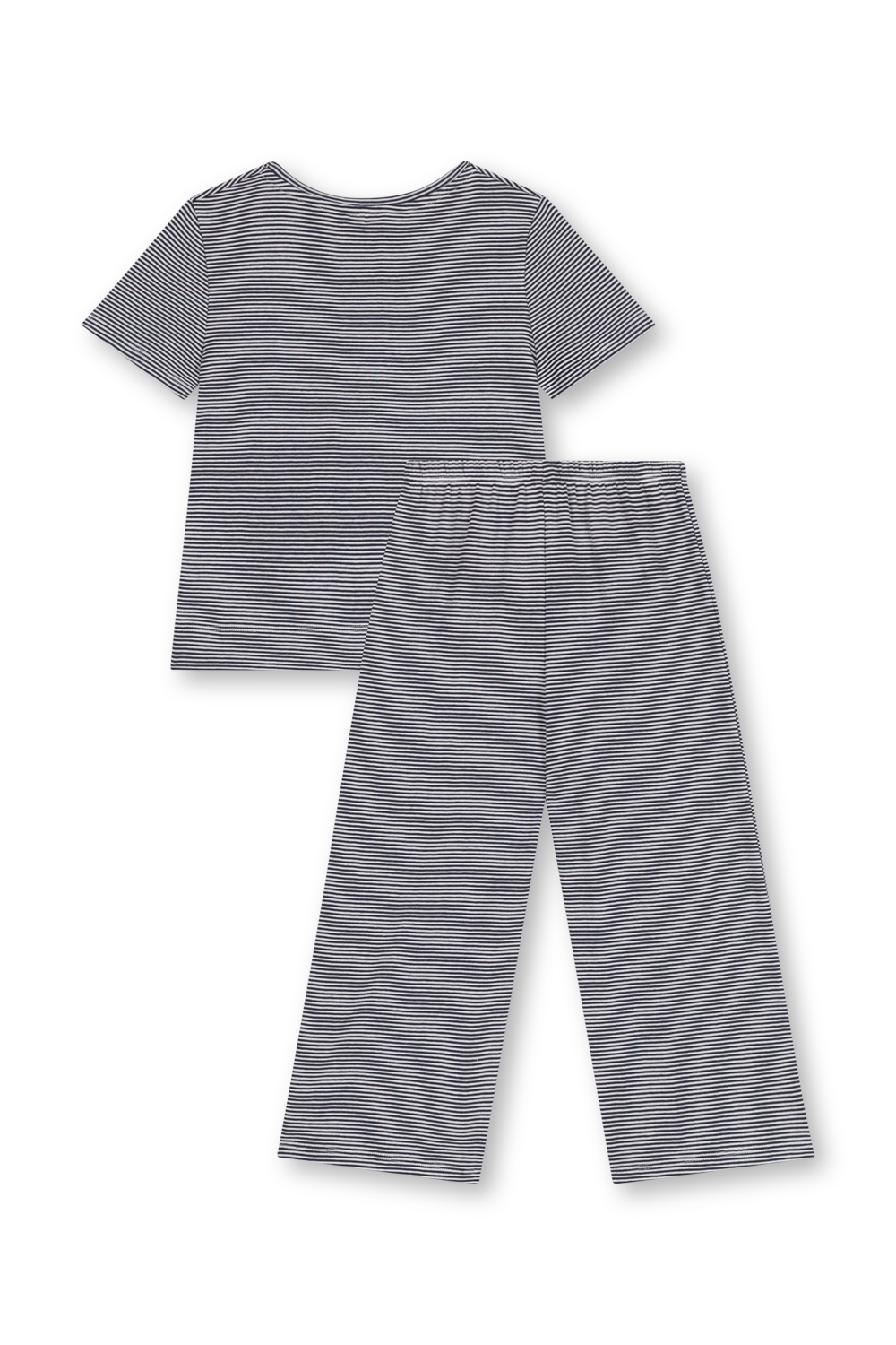 תמונה אחורית של סט פיג'מה - גילאי 6-12 שנים PETIT BATEAU