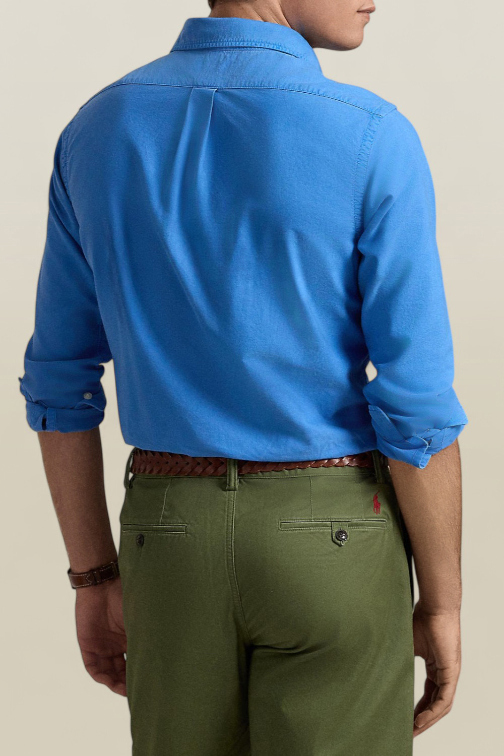 תמונת דוגמן אחורית של חולצה מכופתרת POLO RALPH LAUREN