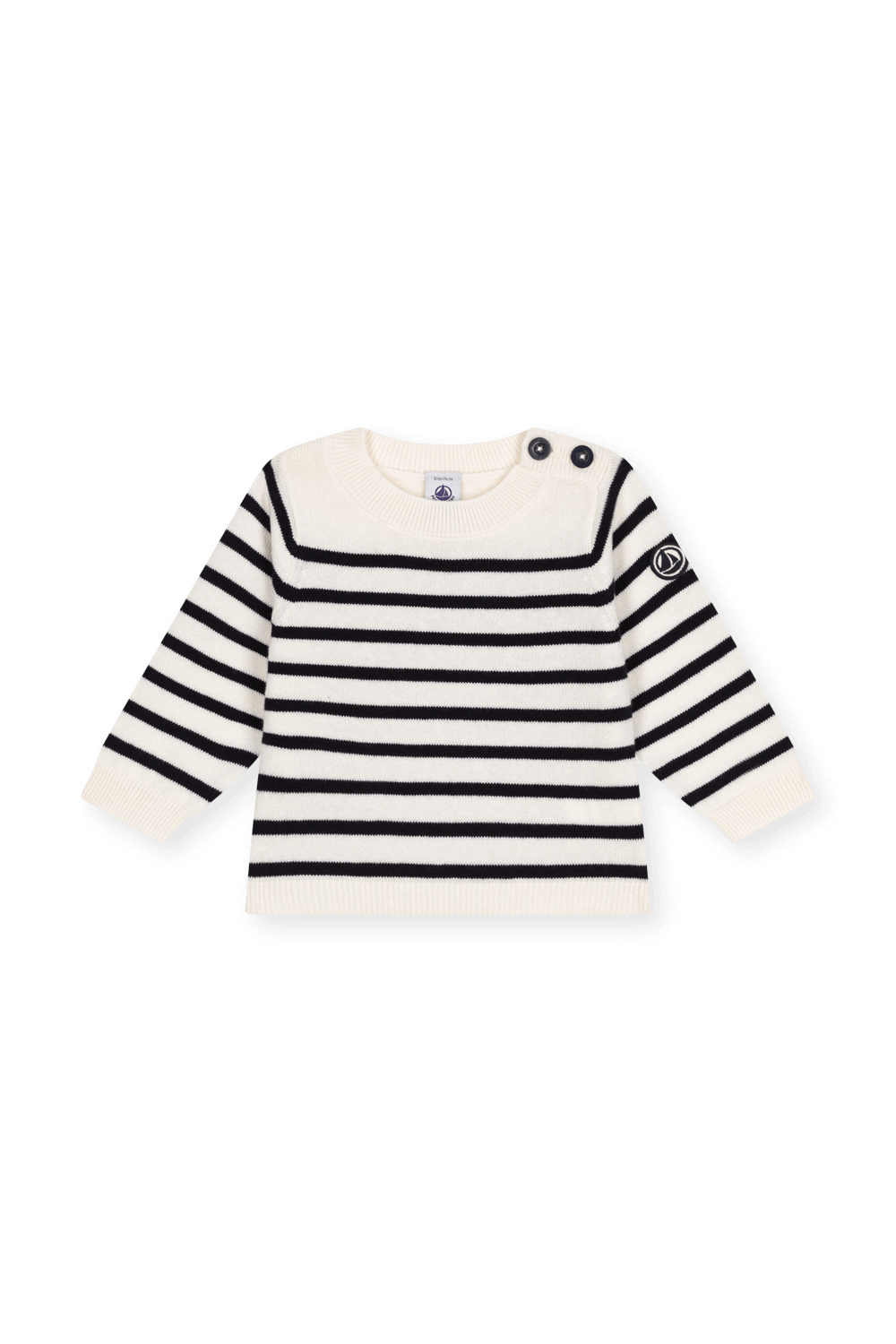 תמונה קידמית של סריג צמר - גילאי 6-12 חודשים PETIT BATEAU