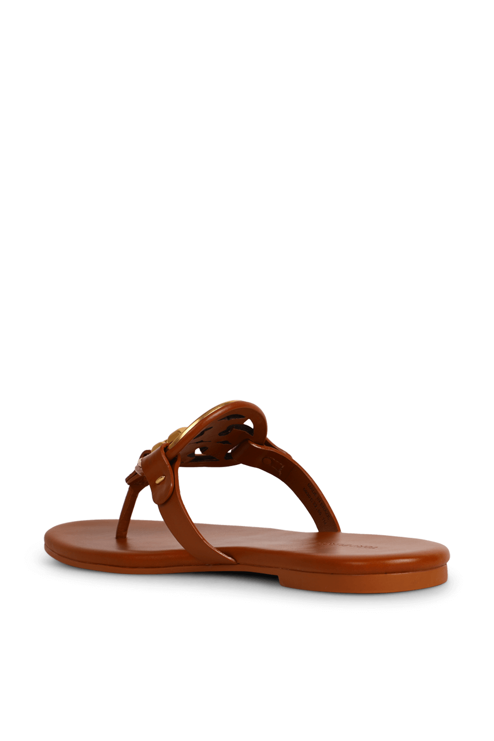 תמונה אחורית של סנדלי מילר מעור TORY BURCH