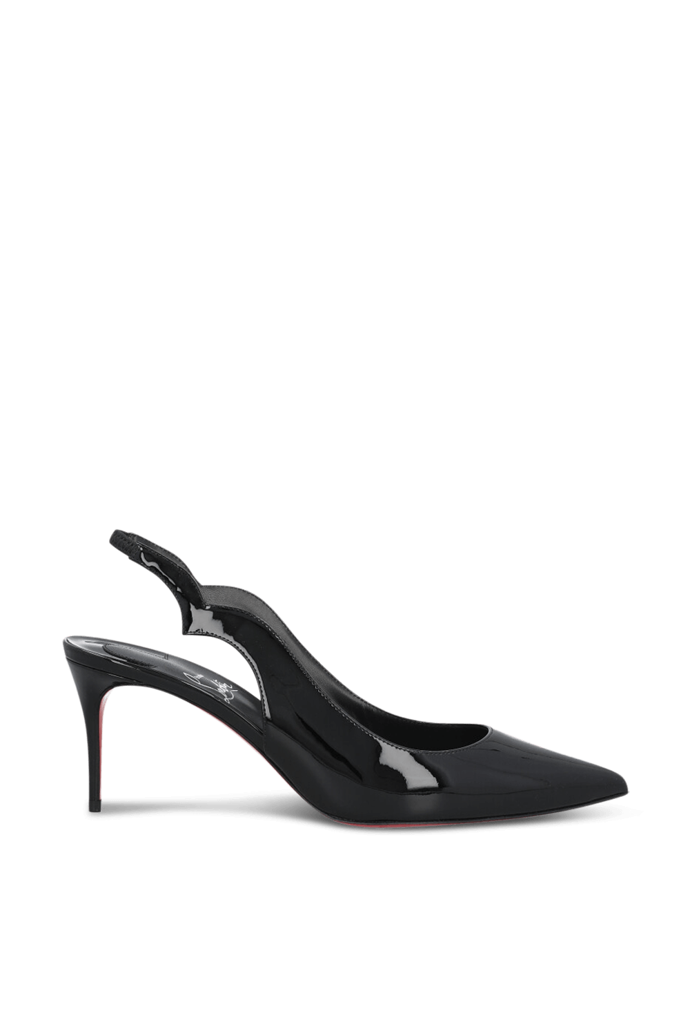 תמונה קידמית של נעלי עקב סלינג בק CHRISTIAN LOUBOUTIN