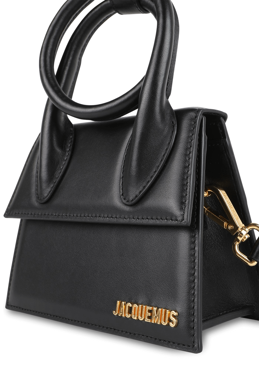 תמונת תקריב של תיק לה צ'יקיטו נואד JACQUEMUS