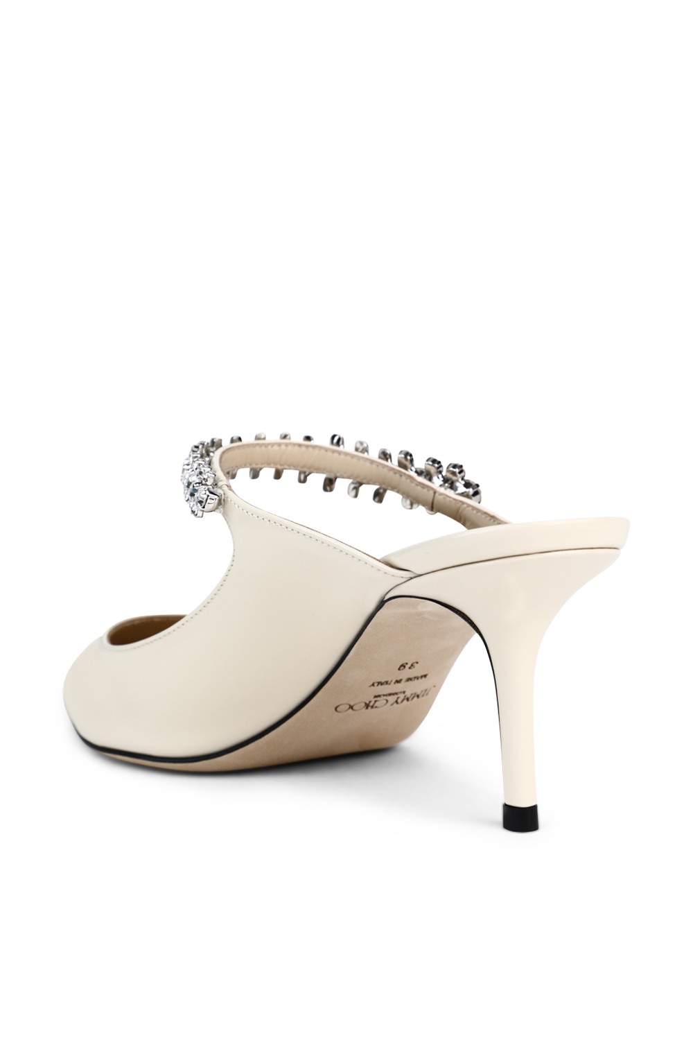 תמונה אחורית של נעלי עקב מיולס JIMMY CHOO