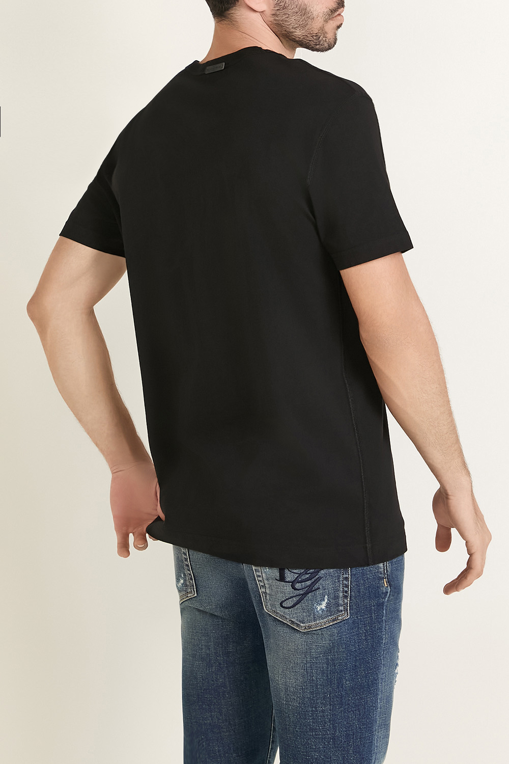 תמונת דוגמן אחורית של חולצת טי DOLCE & GABBANA