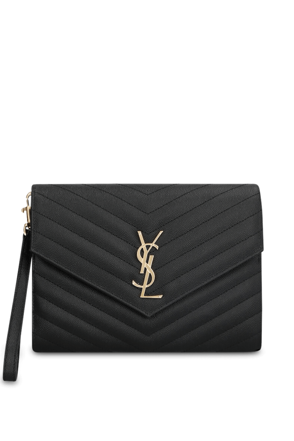 תמונה קידמית של תיק קלאץ' מעטפה SAINT LAURENT