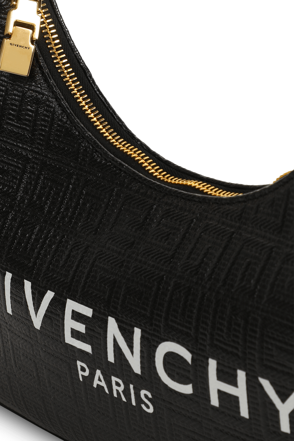 תמונת תקריב של תיק בצללית ירח בגדול סמול GIVENCHY