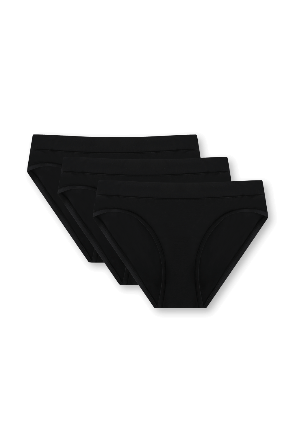 תמונה קידמית של UnderEase Mid-Rise Bikini Underwear- 3Pack