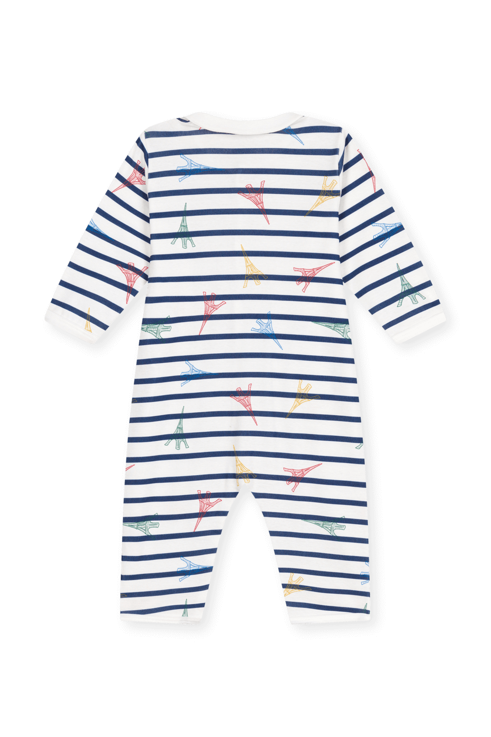 תמונה אחורית של אוברול - גילאי 3-36 חודשים PETIT BATEAU