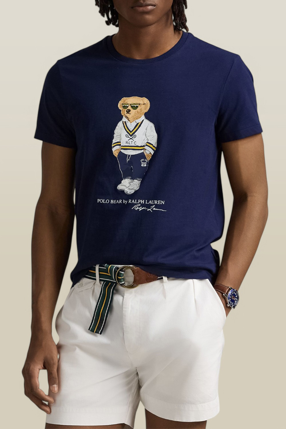 תמונת דוגמן קידמית של חולצת טי POLO RALPH LAUREN