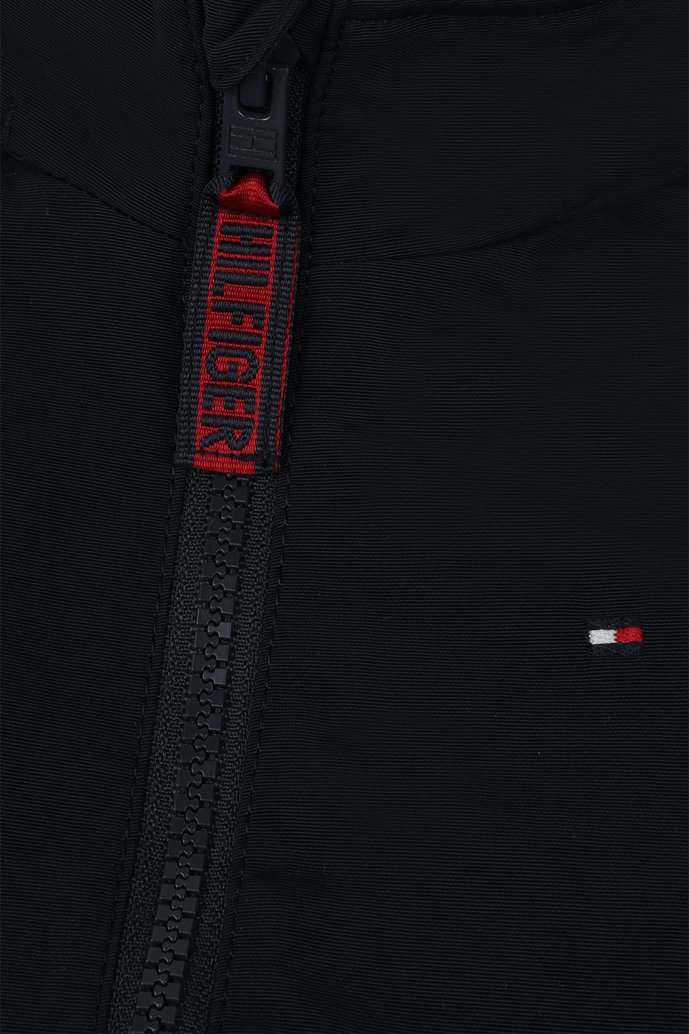 תמונה אחורית של ז'קט מכותנה TOMMY HILFIGER KIDS