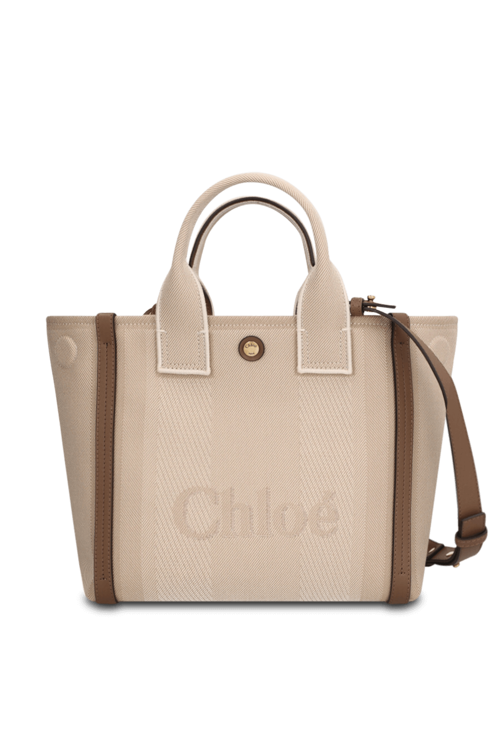 תמונה קידמית של תיק טוט וודי סמול CHLOE