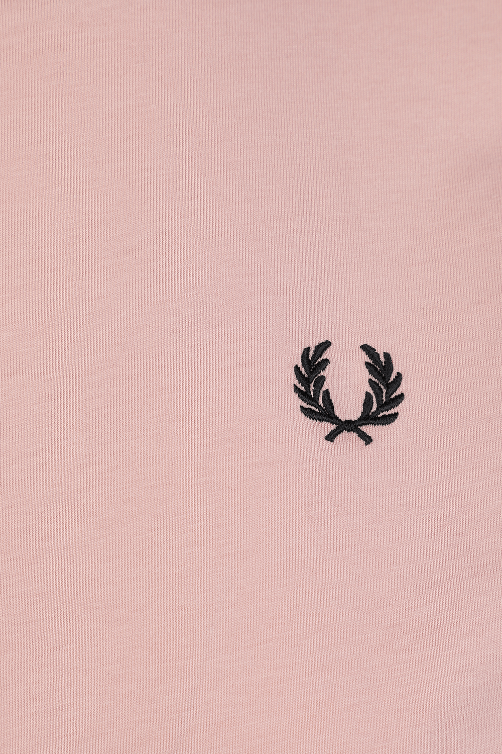 תמונה אחורית של Crew Neck T-Shirt in Pink