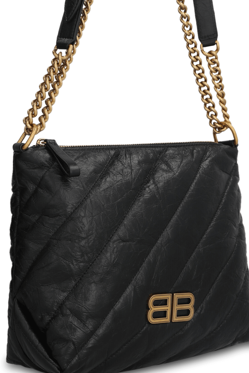 תמונת תקריב של תיק קראש הובו סמול BALENCIAGA