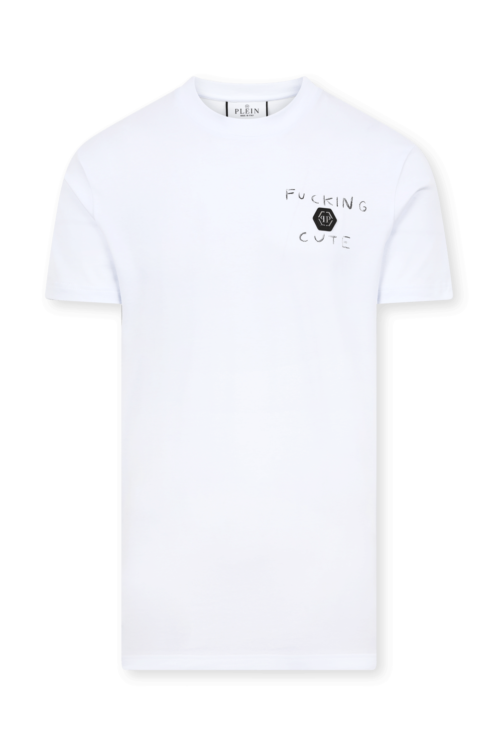 תמונה קידמית של חולצת טי עם הדפס טדי בר PHILIPP PLEIN