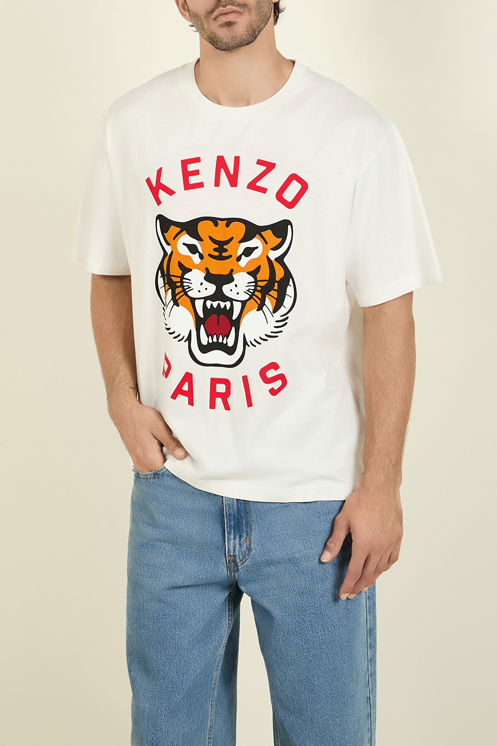תמונת דוגמן קידמית של חולצת טי KENZO