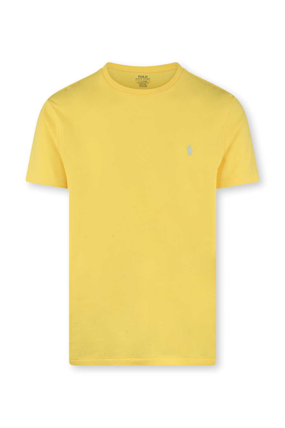 תמונה קידמית של חולצת סלים טי עם לוגו רקום POLO RALPH LAUREN