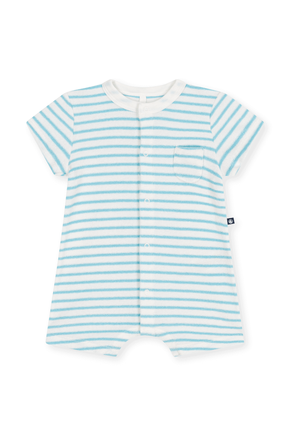 תמונה קידמית של אוברול קצר PETIT BATEAU