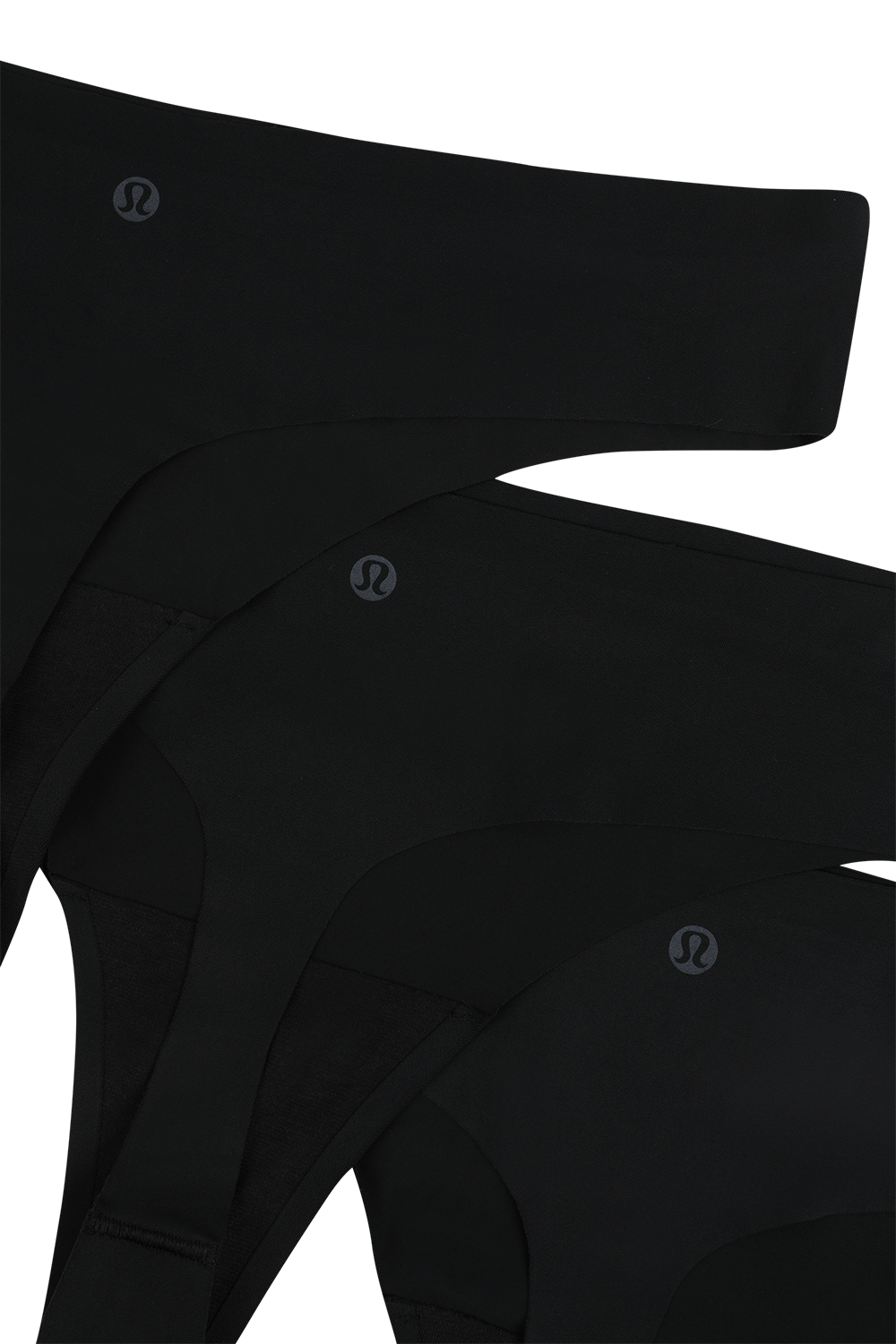 תמונה אחורית של InvisiWear Thong Underwear - 3 Pack LULULEMON