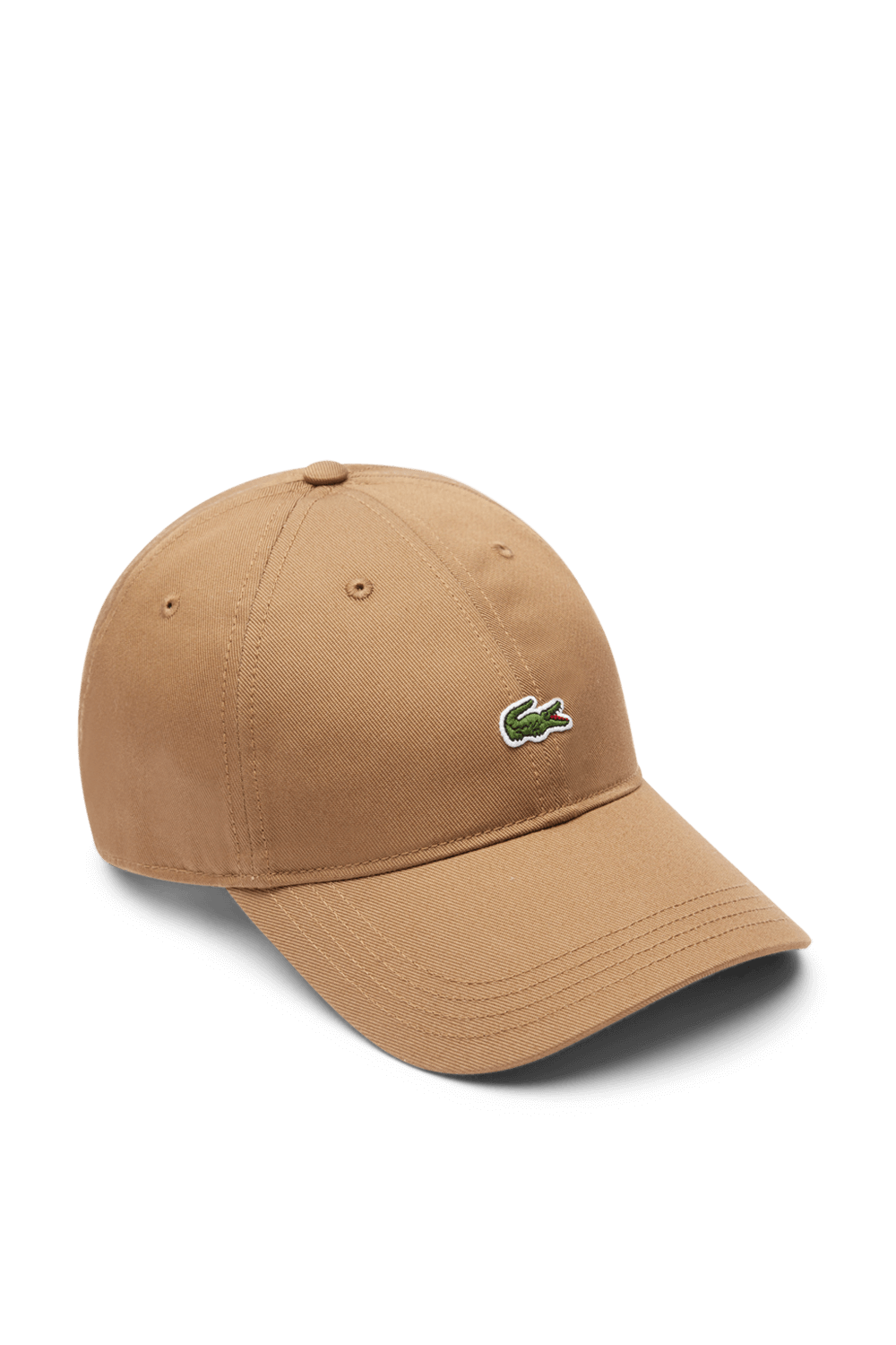תמונה קידמית של כובע מצחייה מכותנה אורגנית LACOSTE