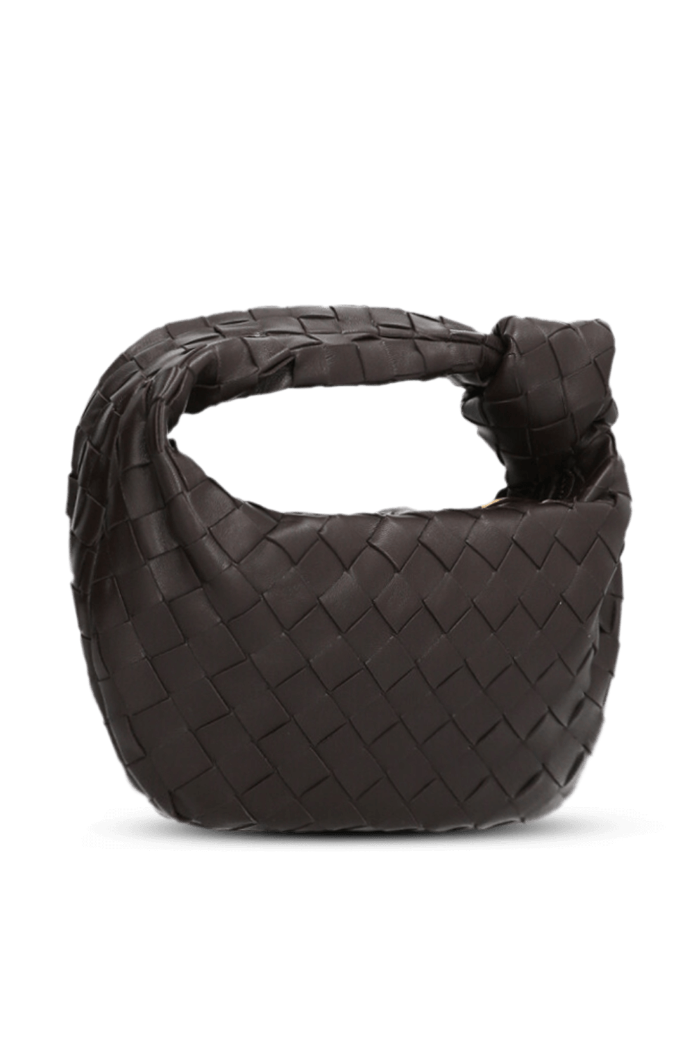 תמונה אחורית של תיק מיני ג`ודי מעור קלוע BOTTEGA VENETA