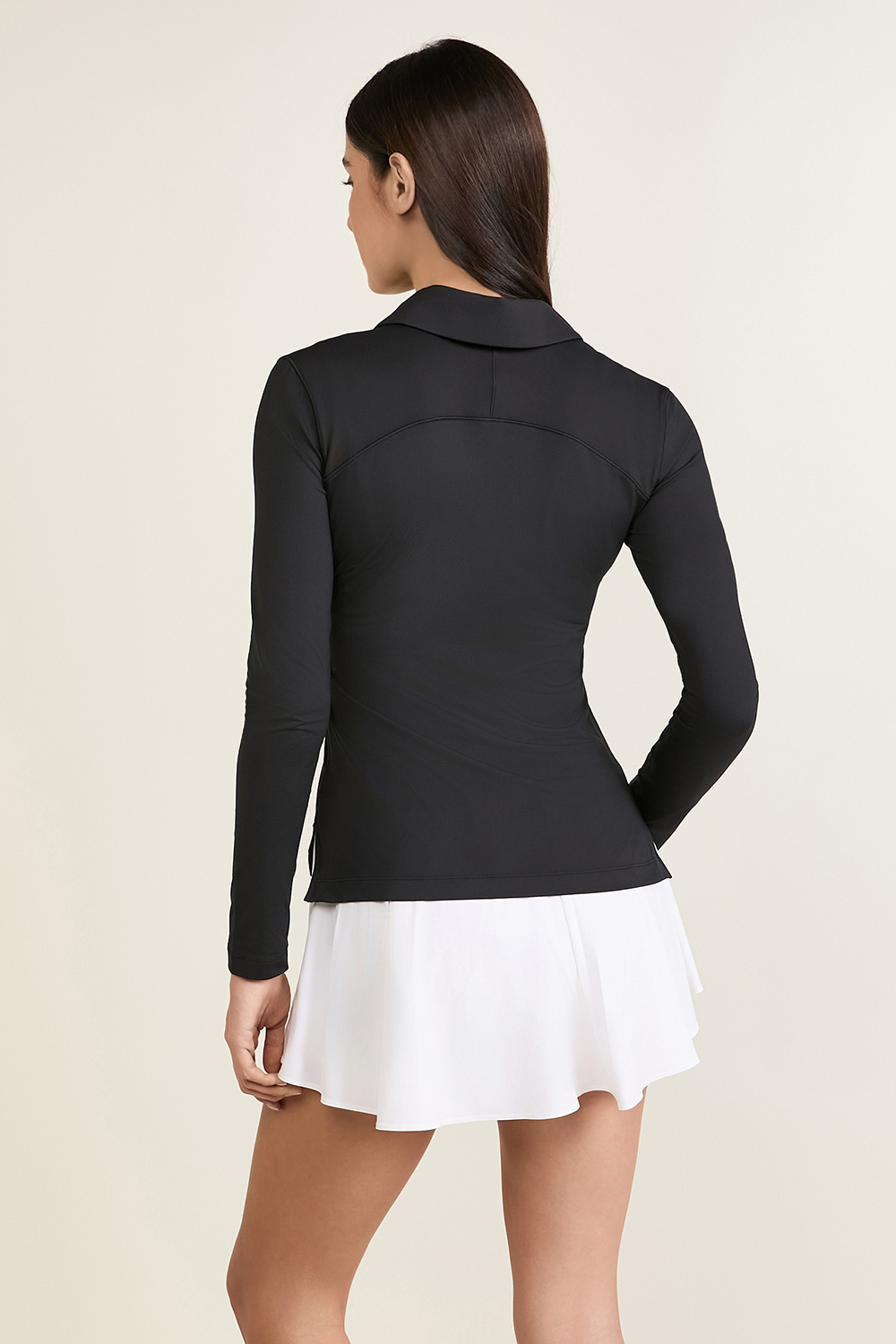 תמונת דוגמן אחורית של Quick-Dry Long-Sleeve Polo Shirt LULULEMON