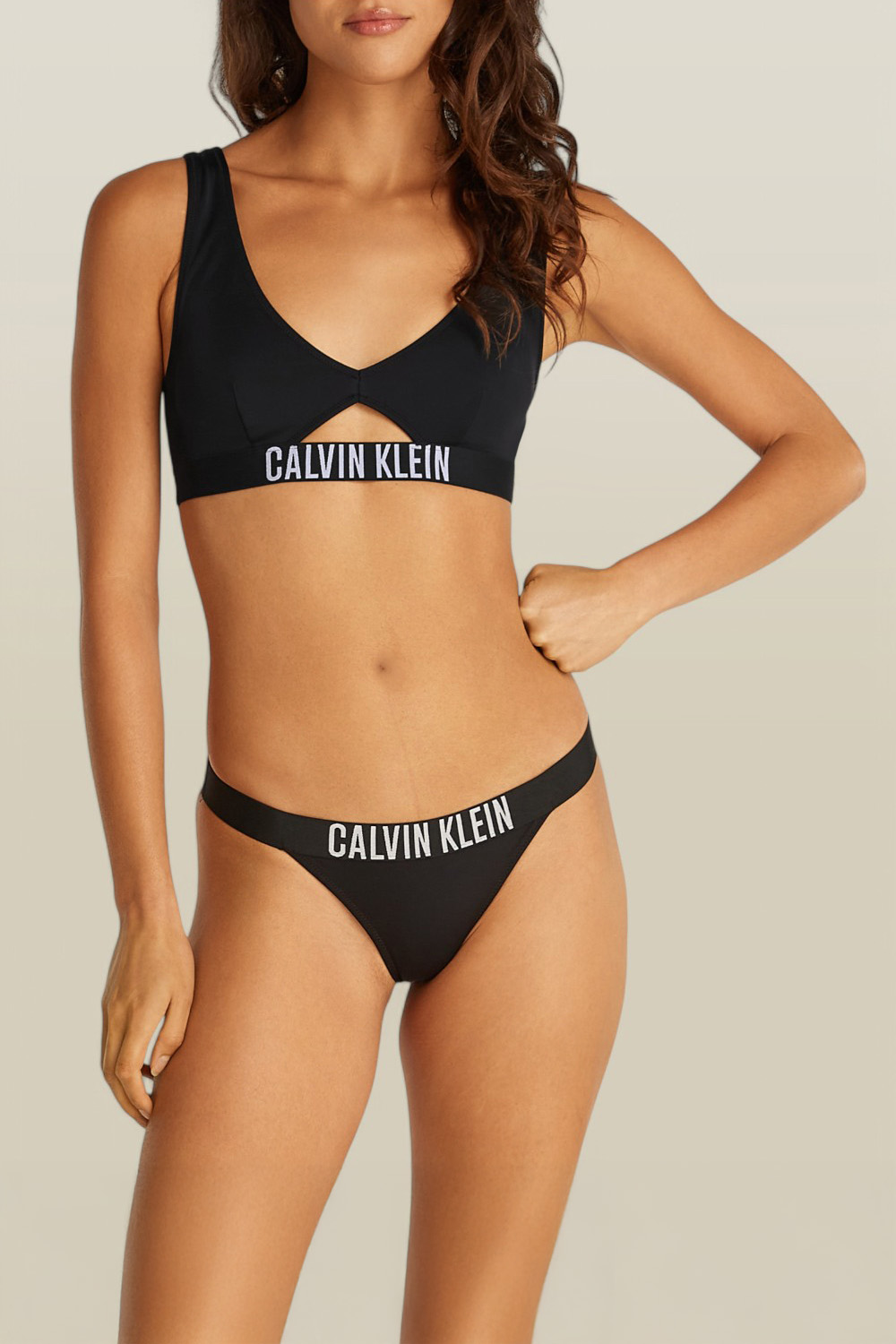 תמונת דוגמן קידמית של חזיית ברלט ביקיני CALVIN KLEIN