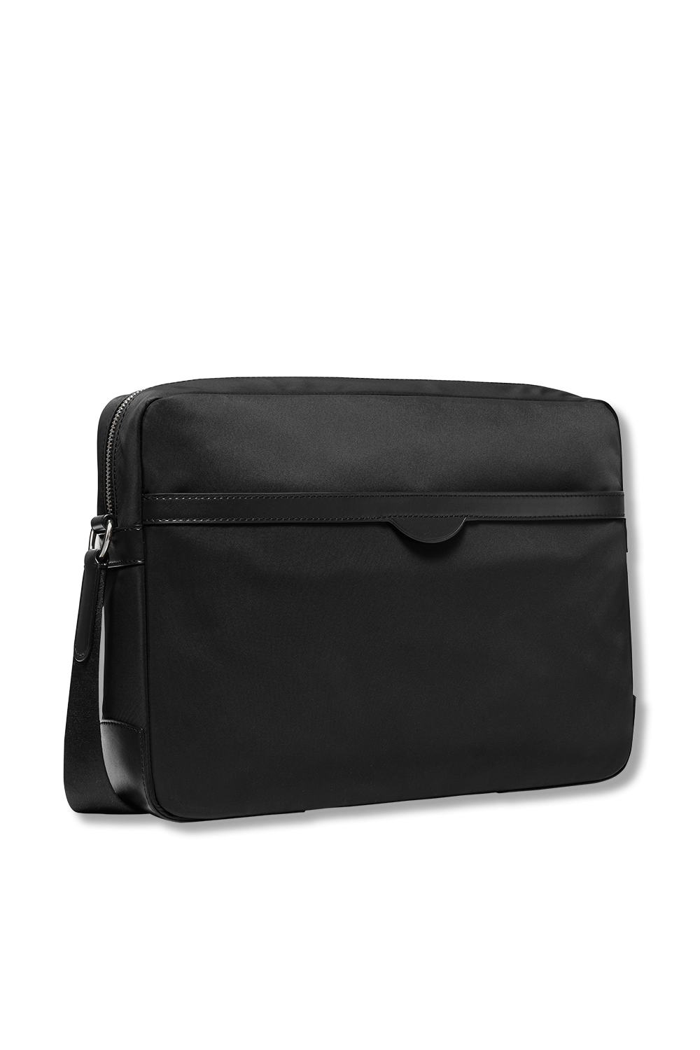 תמונה אחורית של Hudson Large Gabardine Messenger Bag MICHAEL KORS