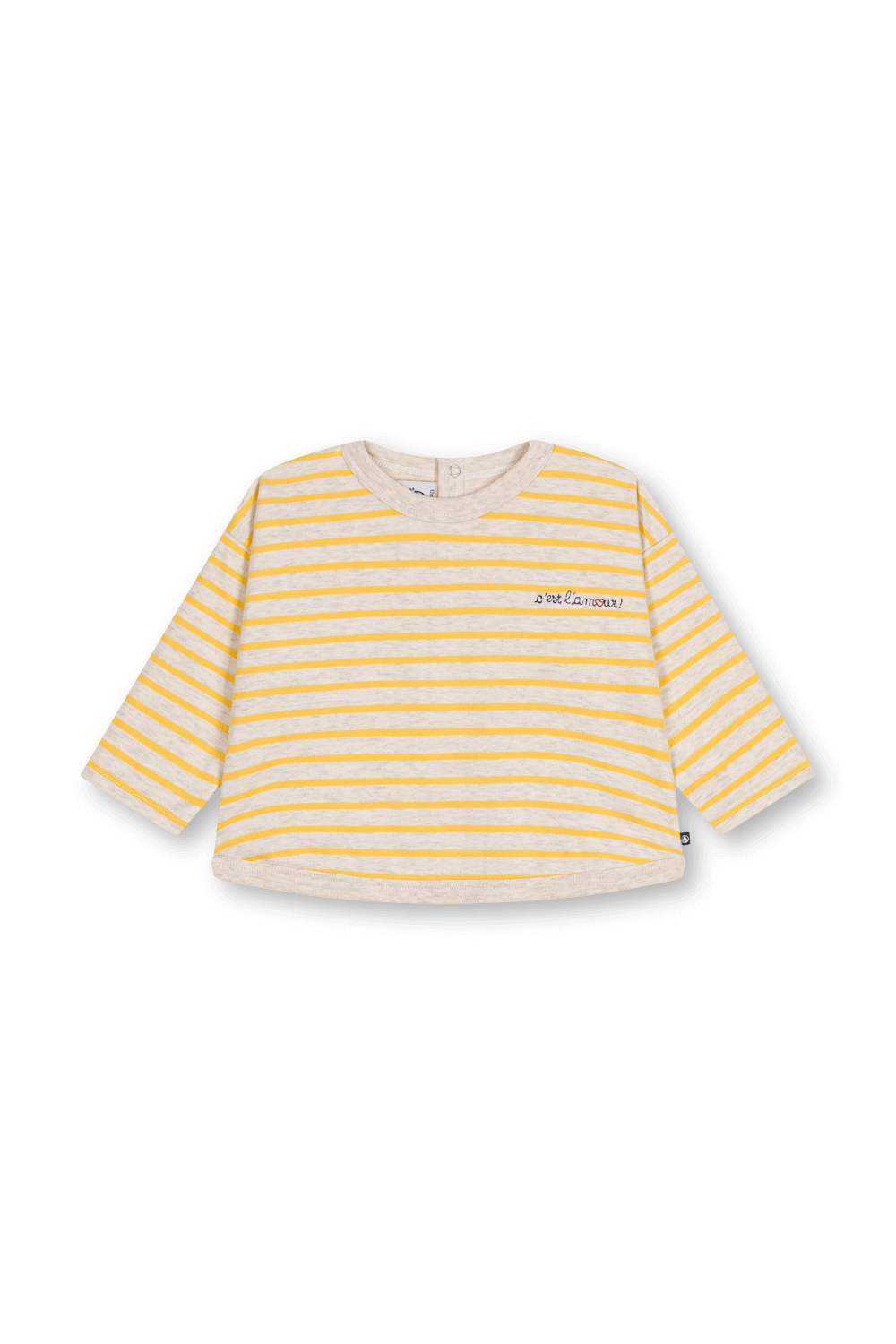 תמונה קידמית של חולצת טי ארוכה - 3-12 חודשים PETIT BATEAU