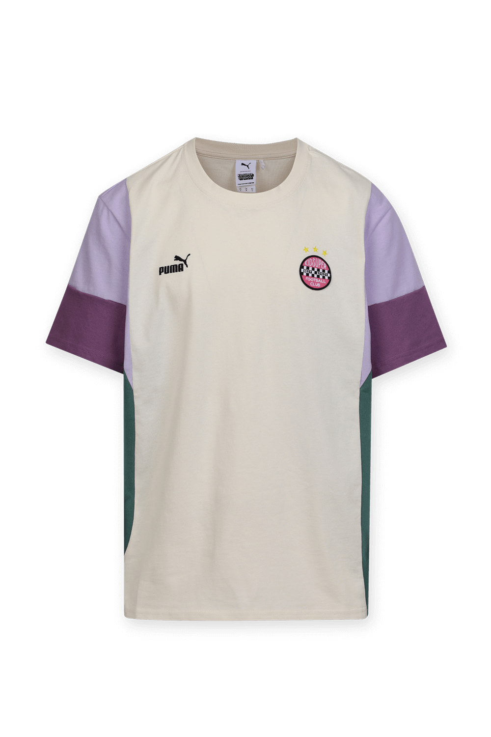 תמונה קידמית של PUMA x KIDSUPER STUDIOS Tee in Off White PUMA