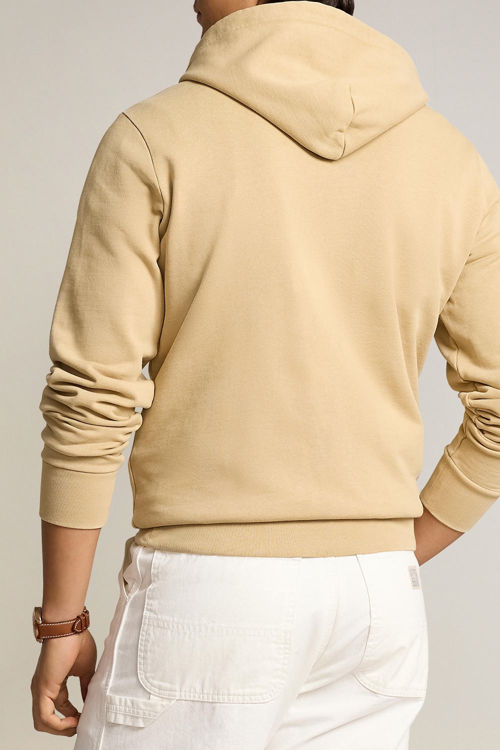 תמונת דוגמן אחורית של סווטשירט קפוצ'ון POLO RALPH LAUREN