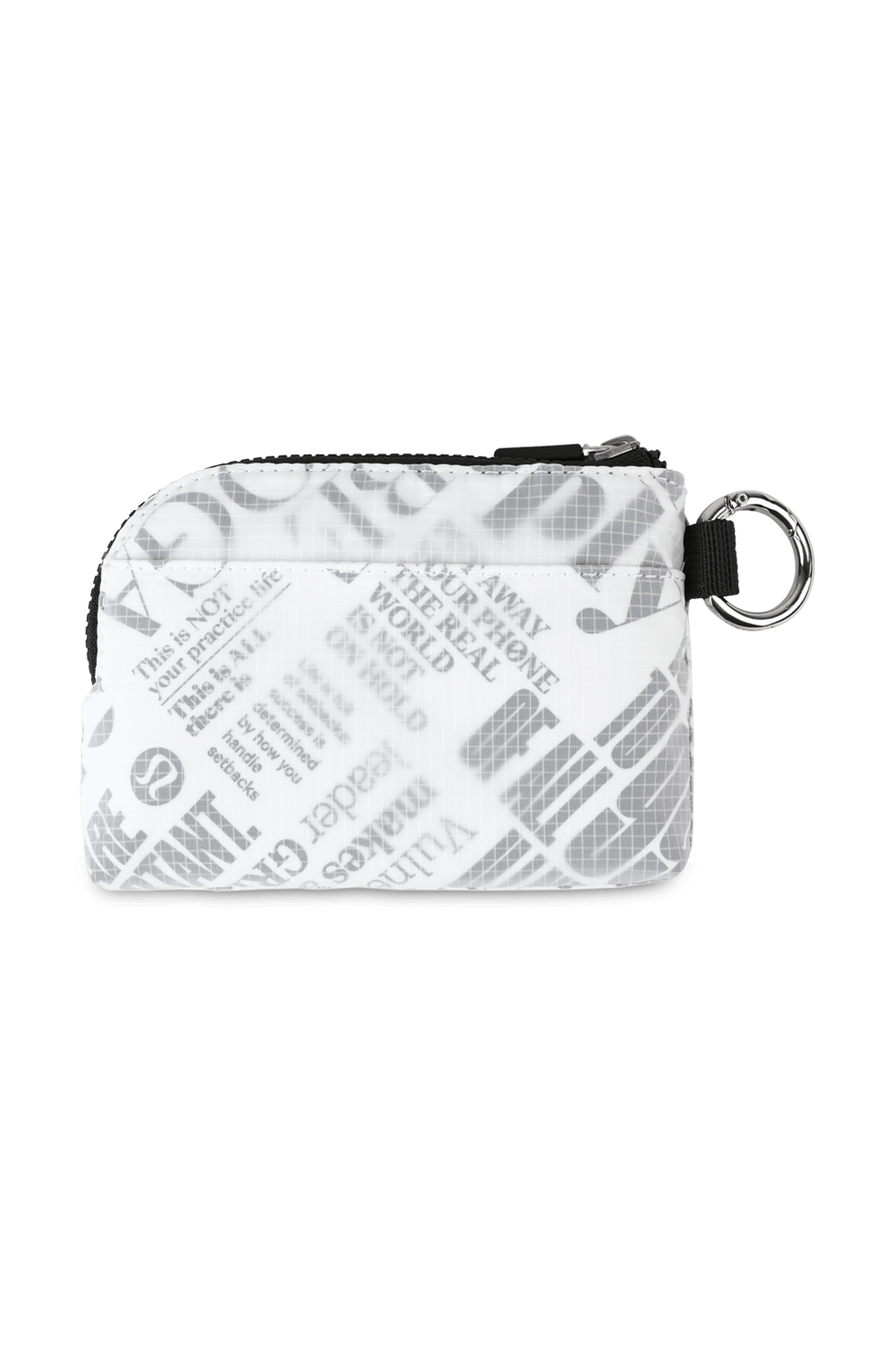 תמונה אחורית של Clippable Card Pouch Manifesto Print