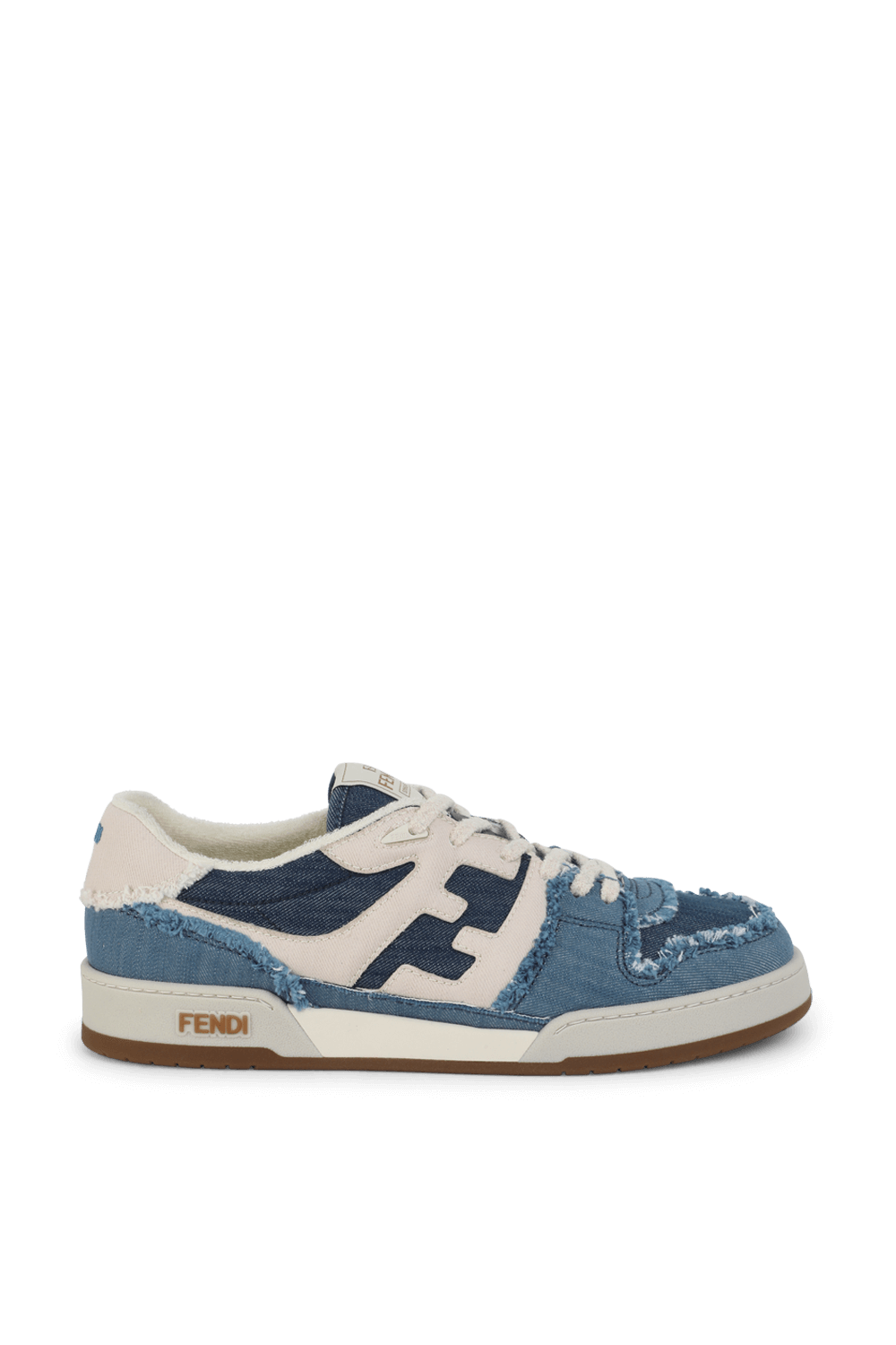 תמונה קידמית של נעלי סניקרס ג'ינס FENDI
