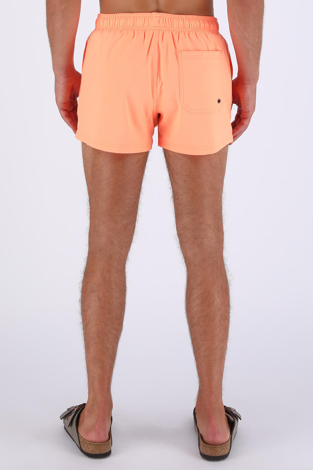 תמונת דוגמן אחורית של Swin Shorts in Orange