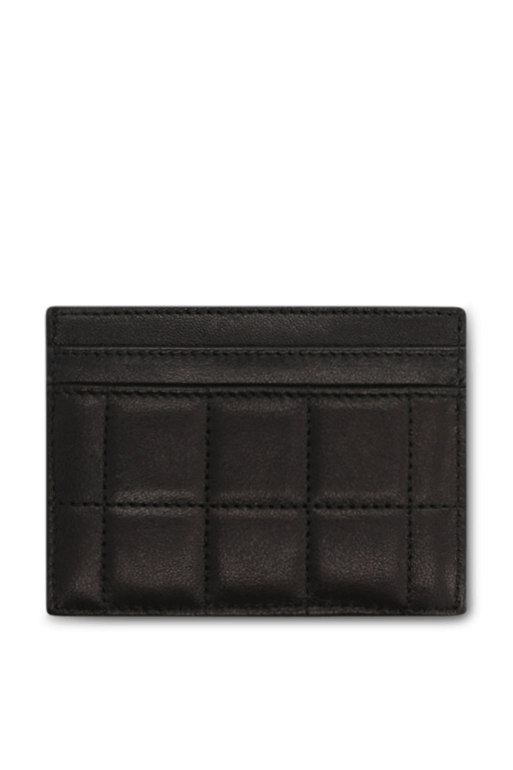 תמונה אחורית של ארנק כרטיסים מעור SAINT LAURENT