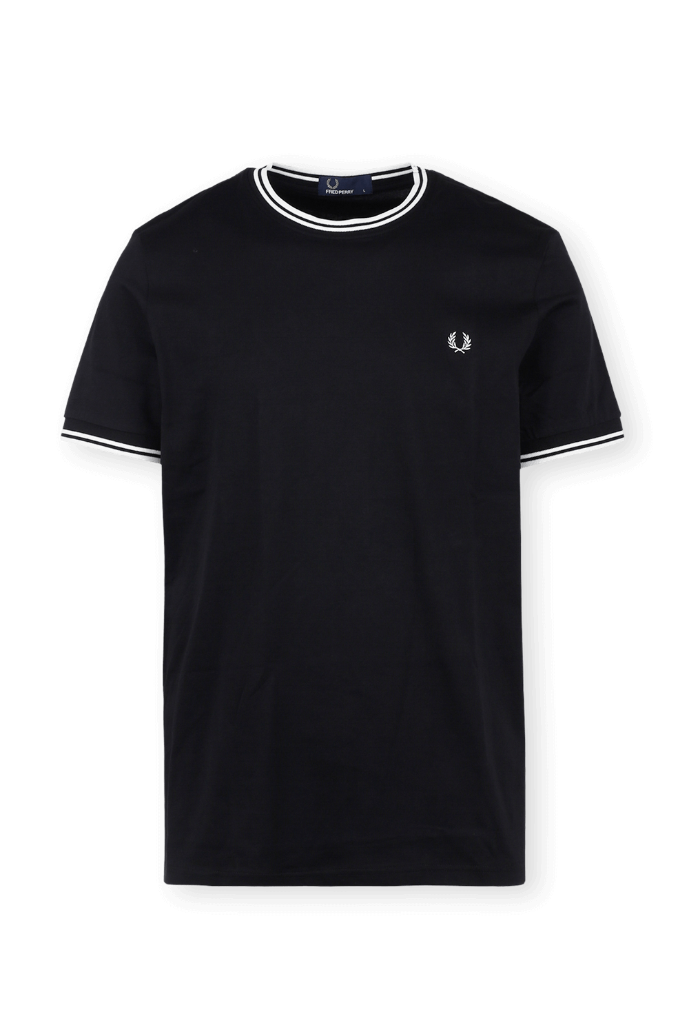 תמונה קידמית של חולצת טי FRED PERRY