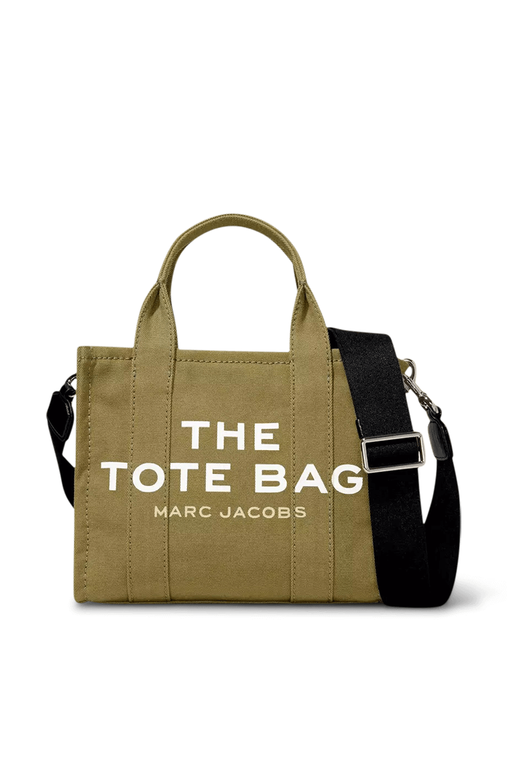 תמונה קידמית של תיק נשיאה מכותנה בגודל מיני MARC JACOBS