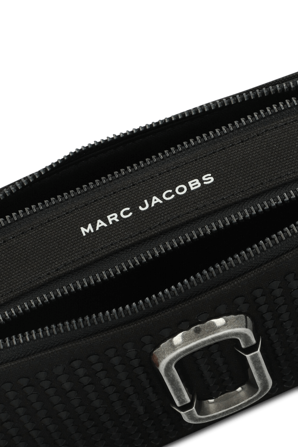 תמונת פנים של תיק סנפשוט עם אבנים MARC JACOBS